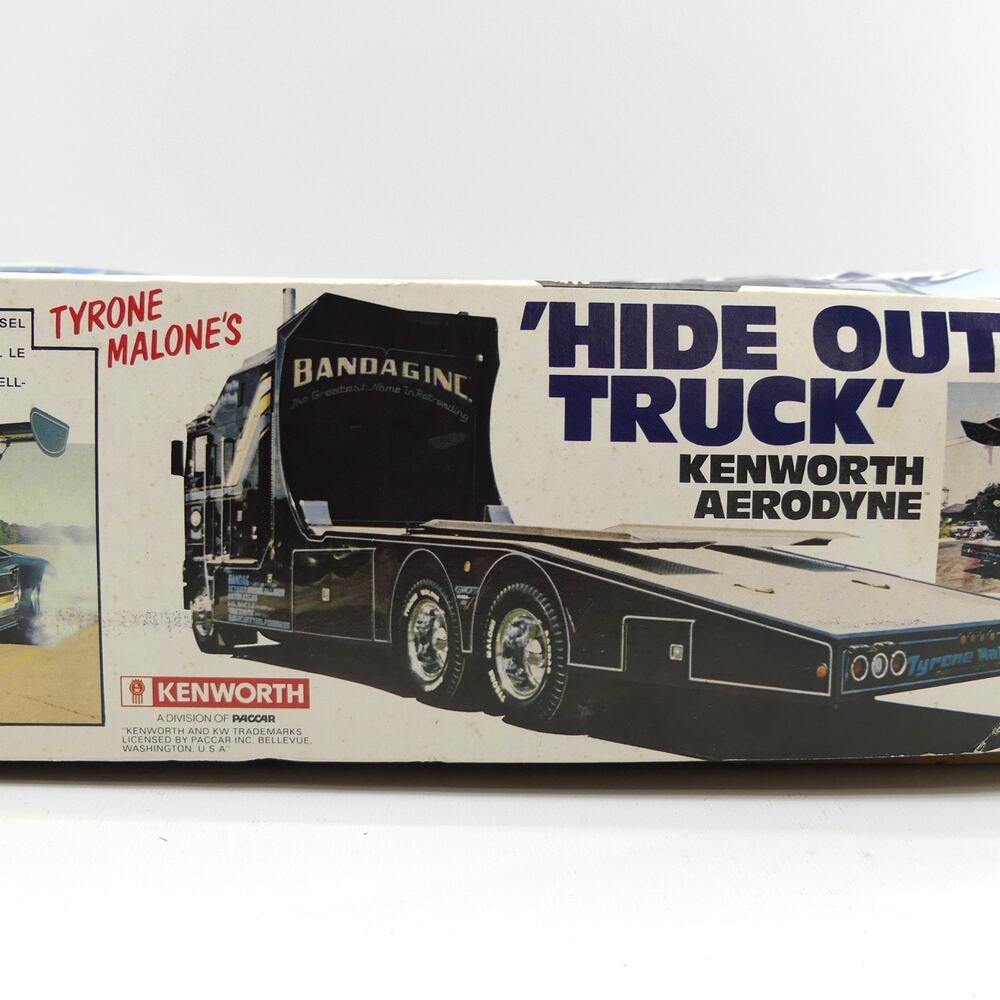 Matchbox AMT Tyrone Malone's Kenworth Aerodyne Hideout Truck 1/25 Model Kit - Picture 16 of 16